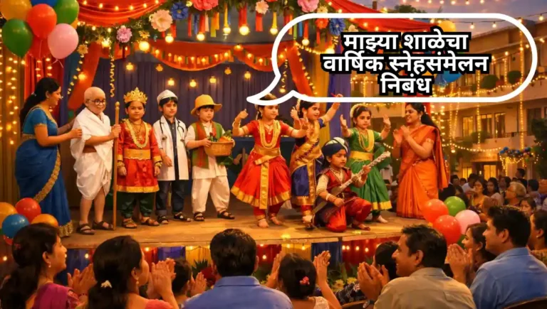 My School Annual Day Essay in Marathi: माझ्या शाळेचा वार्षिक स्नेहसंमेलन निबंध मराठी