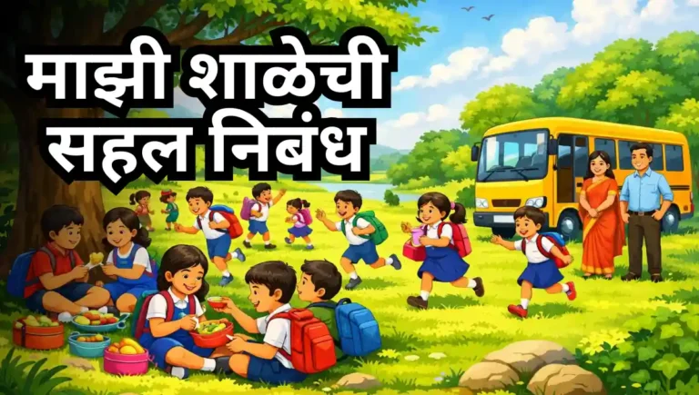 My School Picnic Essay in Marathi: माझी शाळेची सहल निबंध मराठी