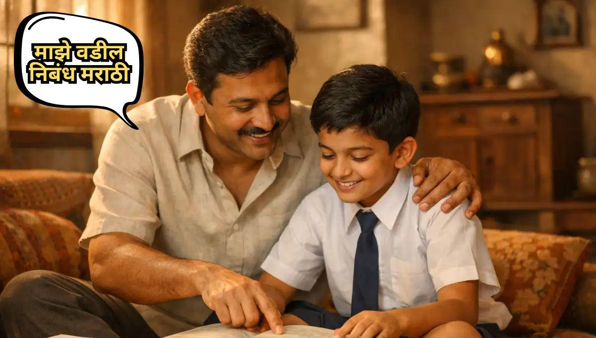 My Father Essay in Marathi: माझे वडील निबंध मराठी