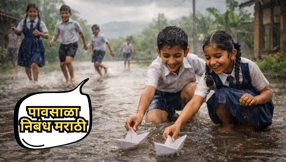 Rainy Season Essay in Marathi: पावसाळा निबंध मराठी