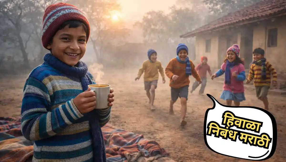 Winter Season Essay in Marathi: हिवाळा निबंध मराठी