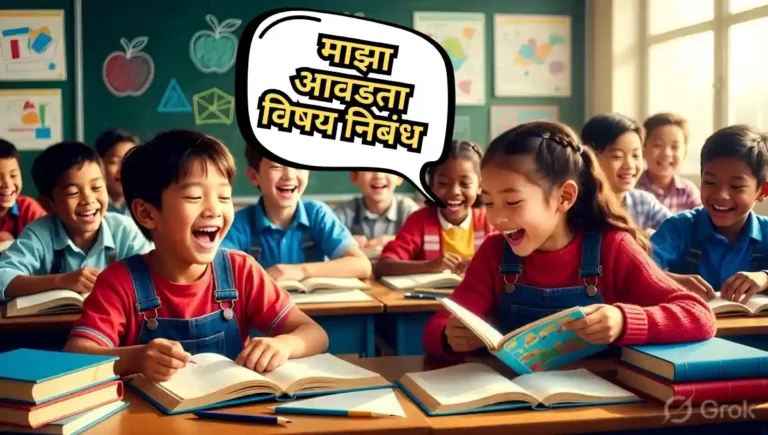 My Favourite Subject Essay in Marathi: माझा आवडता विषय निबंध मराठी