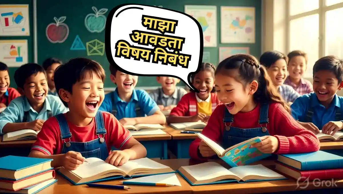 My Favourite Subject Essay in Marathi: माझा आवडता विषय निबंध मराठी