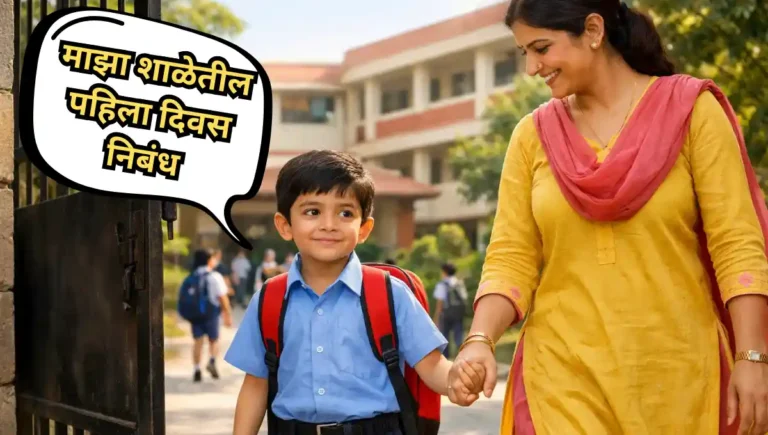 My First Day at School Essay in Marathi: माझा शाळेतील पहिला दिवस निबंध मराठी